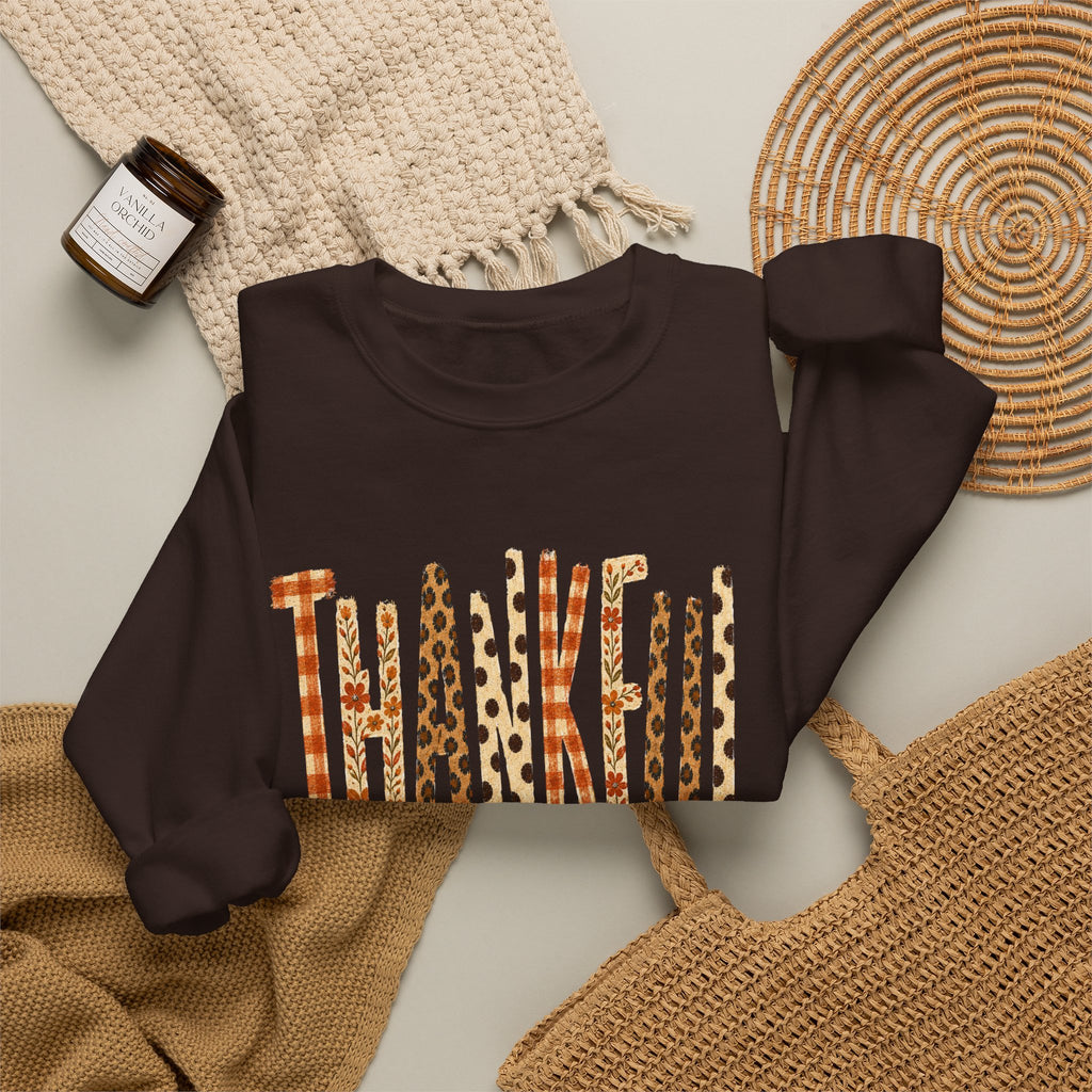 Thankful Fall Harvest Crewneck Sweatshirt
