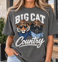 Big Cat Country T-Shirt — Cowboy Tiger & Panther Graphic Tee